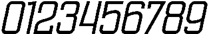 Ethere S SemiBold SemiCondensed It otf (600) Font OTHER CHARS