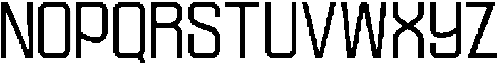 Ethere S SemiBold SemiCondensed otf (600) Font UPPERCASE