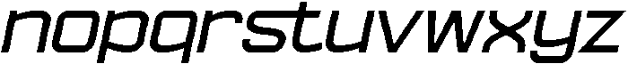 Ethere S SemiBold Ultra Expanded It otf (600) Font LOWERCASE