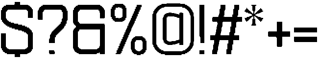 Ethere S SemiBold otf (600) Font OTHER CHARS