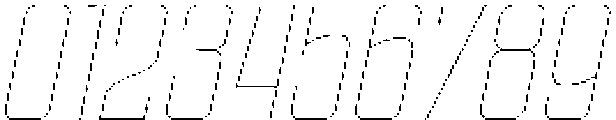 Ethere S Thin Condensed it otf (100) Font OTHER CHARS