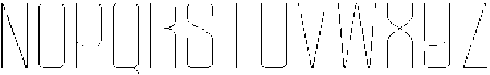 Ethere S Thin Condensed otf (100) Font UPPERCASE
