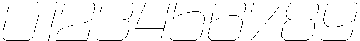 Ethere S Thin Expanded It otf (100) Font OTHER CHARS