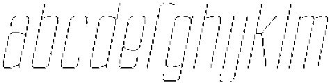 Ethere S Thin Extra Condensed It otf (100) FONT