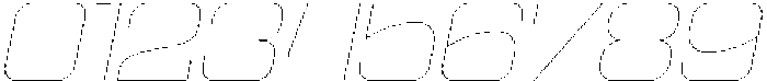 Ethere S Thin Extra Expanded It otf (100) Font OTHER CHARS