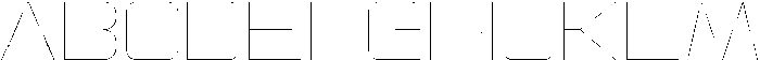Ethere S Thin Extra Expanded otf (100) Font UPPERCASE