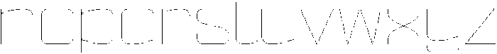 Ethere S Thin Extra Expanded otf (100) Font LOWERCASE