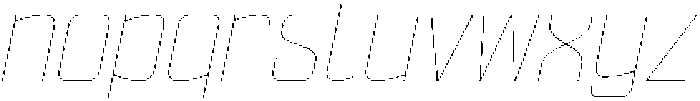 Ethere S Thin Italic otf (100) Font LOWERCASE