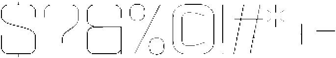 Ethere S Thin Semi Expanded otf (100) Font OTHER CHARS