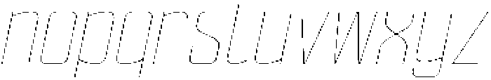 Ethere S Thin SemiCondensed It otf (100) Font LOWERCASE