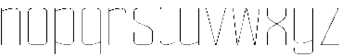 Ethere S Thin SemiCondensed otf (100) Font LOWERCASE