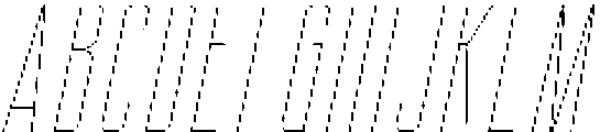 Ethere S Thin Ultra Condensed It otf (100) Font UPPERCASE