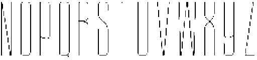 Ethere S Thin Ultra Condensed otf (100) Font UPPERCASE