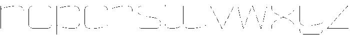Ethere S Thin Ultra Expanded otf (100) Font LOWERCASE