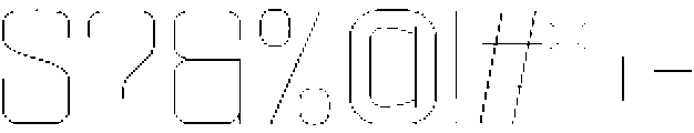 Ethere S Thin otf (100) Font OTHER CHARS