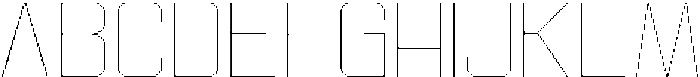 Ethere S Thin otf (100) Font UPPERCASE