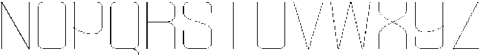 Ethere S Thin otf (100) Font UPPERCASE