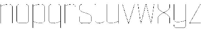 Ethere S Thin otf (100) Font LOWERCASE