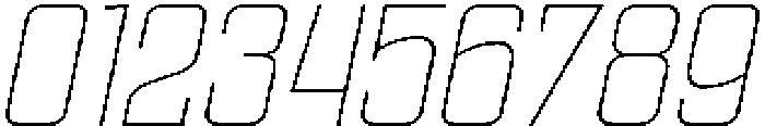 Ethere S X Light SemiCondensed It otf (300) Font OTHER CHARS