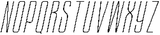 Ethere S X Light Ult Condensed It otf (300) Font UPPERCASE