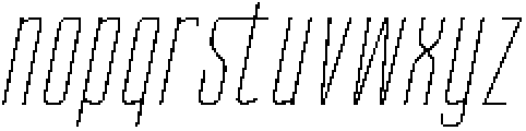 Ethere S X Light Ult Condensed It otf (300) Font LOWERCASE
