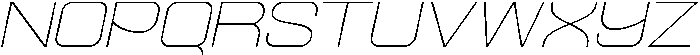 Ethere S X Light Ult Expanded It otf (300) Font UPPERCASE