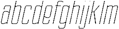 Ethere S X Light X Condensed It otf (300) FONT