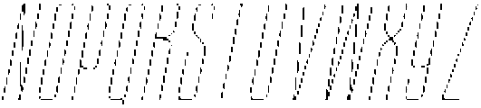 Ethere VF Italic ttf (400) Font UPPERCASE