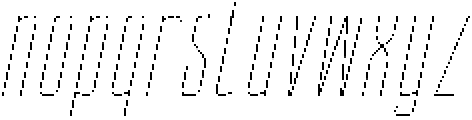 Ethere VF Italic ttf (400) Font LOWERCASE