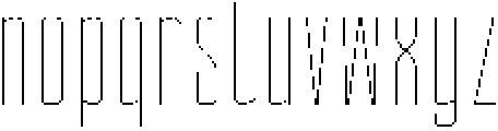 Ethere VF Regular ttf (400) Font LOWERCASE