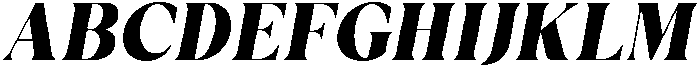 Ethereal Glamour Black Italic otf (900) Font UPPERCASE