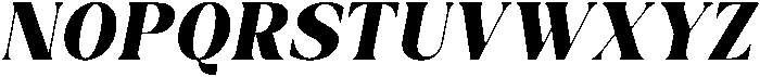Ethereal Glamour Black Italic otf (900) Font UPPERCASE