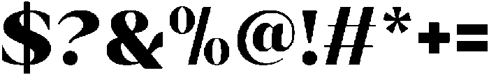 Ethereal Glamour Black otf (900) Font OTHER CHARS