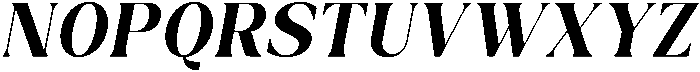 Ethereal Glamour Bold Italic otf (700) Font UPPERCASE