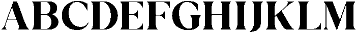 Ethereal Glamour Bold otf (700) Font UPPERCASE