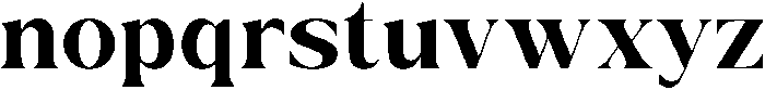 Ethereal Glamour Bold otf (700) Font LOWERCASE