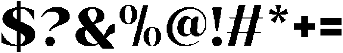 Ethereal Glamour Extra Bold otf (700) Font OTHER CHARS