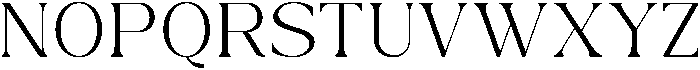 Ethereal Glamour Extra Light otf (200) Font UPPERCASE
