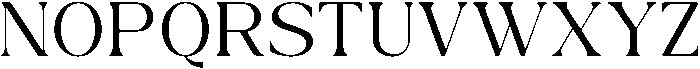 Ethereal Glamour Light otf (300) Font UPPERCASE