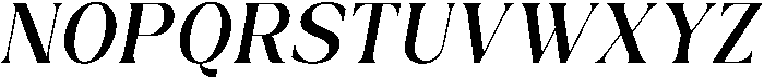 Ethereal Glamour Medium Italic otf (500) Font UPPERCASE
