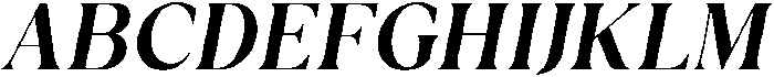 Ethereal Glamour Semi Bold Italic otf (600) Font