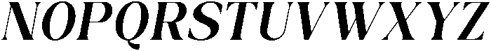 Ethereal Glamour Semi Bold Italic otf (600) Font UPPERCASE