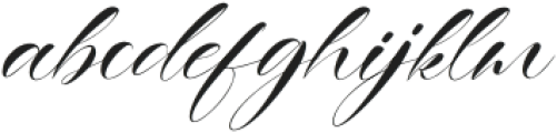 Ethereal Handwritten Italic otf (400) Font LOWERCASE