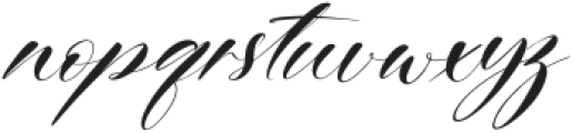 Ethereal Handwritten Italic otf (400) Font LOWERCASE