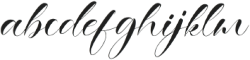 Ethereal Handwritten otf (400) Font LOWERCASE