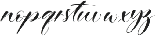 Ethereal Handwritten otf (400) Font LOWERCASE