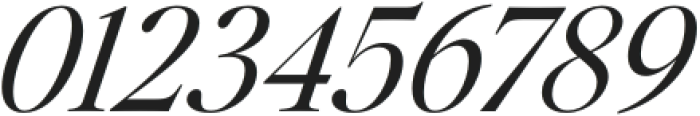 Ethic Serif Italic otf (400) Font OTHER CHARS