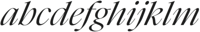 Ethic Serif Italic otf (400) Font LOWERCASE