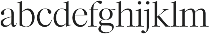 Ethic Serif Light otf (300) Font LOWERCASE