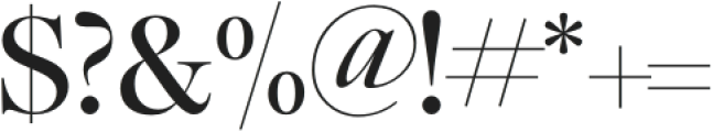 Ethic Serif Medium otf (500) Font OTHER CHARS